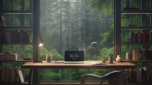 雨天书房4