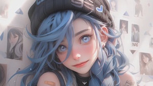 炫酷动态可爱3D萝莉