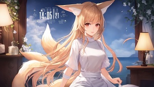 4K 狐耳少女20