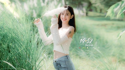 可爱清纯女孩