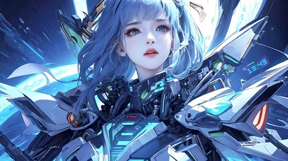 4K出舱的机甲少女