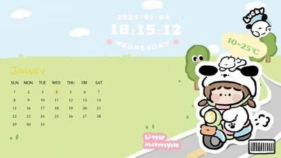 骑上我心爱的小摩托