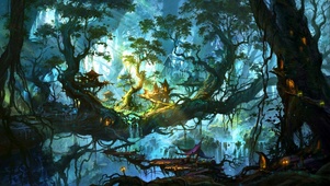 4k 治愈护眼山林仙境