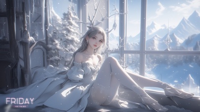 带着一丝恬静的温暖