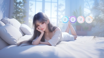 身影在阳光下轻盈舞动