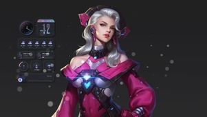 白发机甲少女