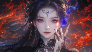 血渊蓝火