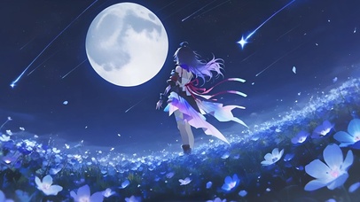 希儿-星空下的少女