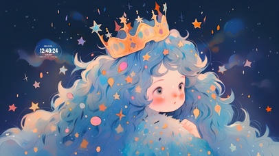 动漫插画来自星星国