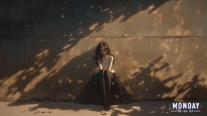 她的皮肤如凝脂般细腻