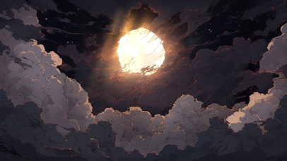 暴雨中的一束光