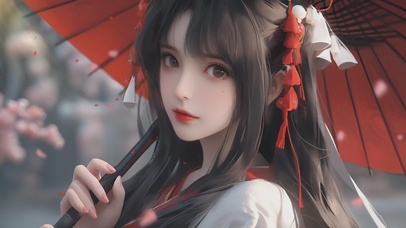 唯美の汉服国风美女