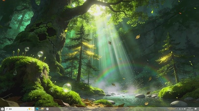 林涧流光-桌面主题