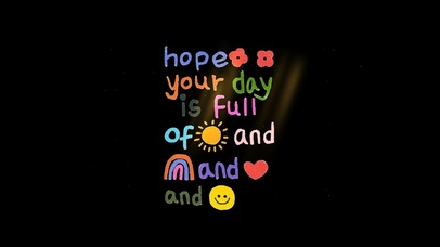 彩虹糖 治愈文字