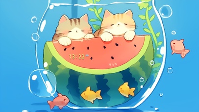 鱼缸里的猫