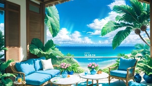 4k唯美海景房