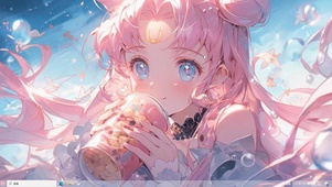 吃货美少女