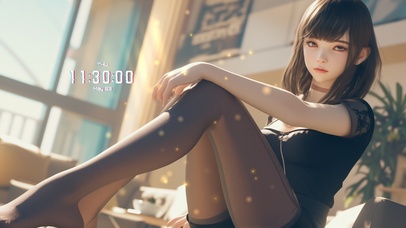 清风拂面容颜如玉