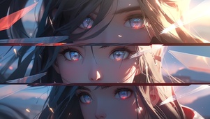 眸
