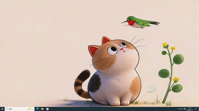 猫与飞鸟