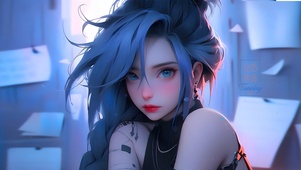 楚楚少女 金克丝