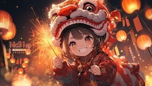 喜庆过年好
