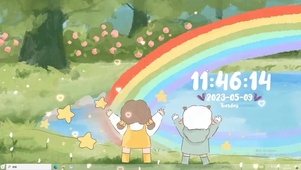 童年二     电脑主题