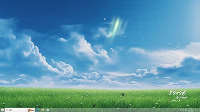 护眼唯美AI清新壁纸-桌面主题