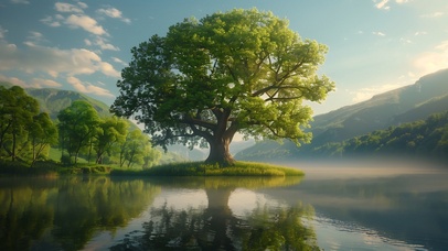 4K 千年古树 治愈神树 1