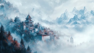 宏伟山林之城