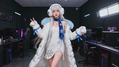 4K冰雪电竞女王