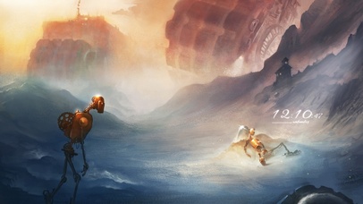 唯美梦幻动漫机器人