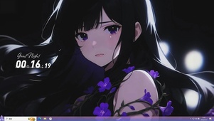 紫藤花灵