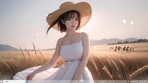 4k田园美少女