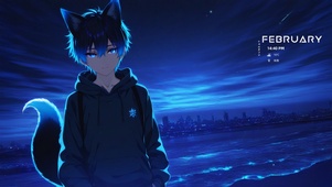 江边男孩