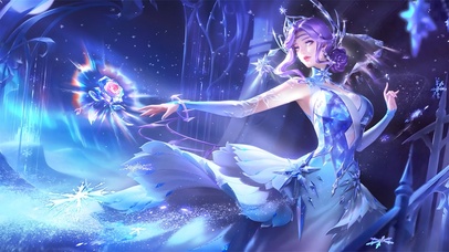 王者荣耀-甄姬-冰雪圆舞曲