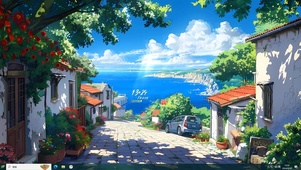 沿海小镇