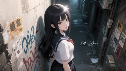 街巷制服JK女孩