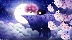 仙月崖（主题、含花样时钟）