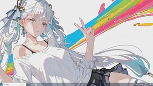 白发女孩