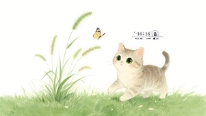 呆萌小奶猫
