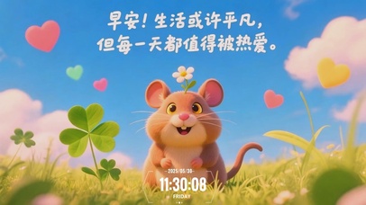 可爱早安！打工人