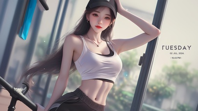 纯欲吊带气质美女