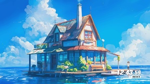 海岛小屋
