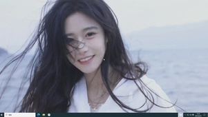 纯欲清纯长发美少女 户外
