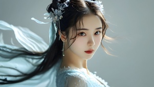 蓝色仙姬仙女神女美女13