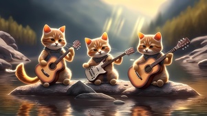 爱唱歌的猫猫
