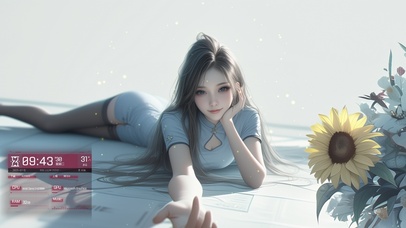 像夜色中一盏未熄的灯