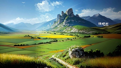 越过山丘皆是美景