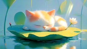 睡吧猫咪